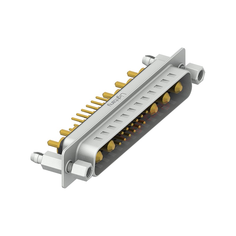 17W5公PCB直插板/鉚魚(yú)叉7.0/大電流10A