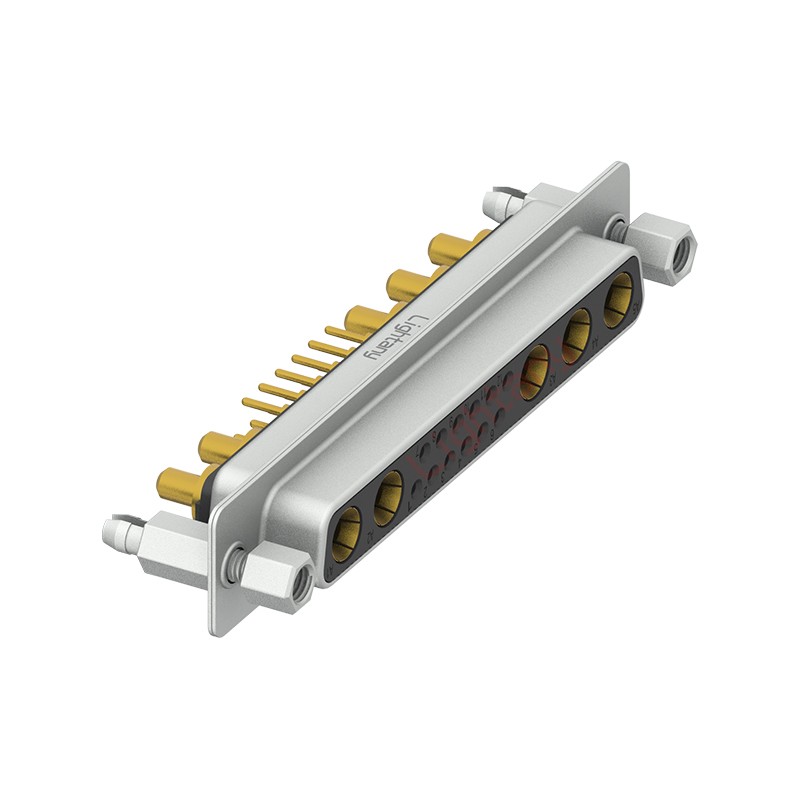 17W5母PCB直插板/鉚魚(yú)叉7.0/大電流20A