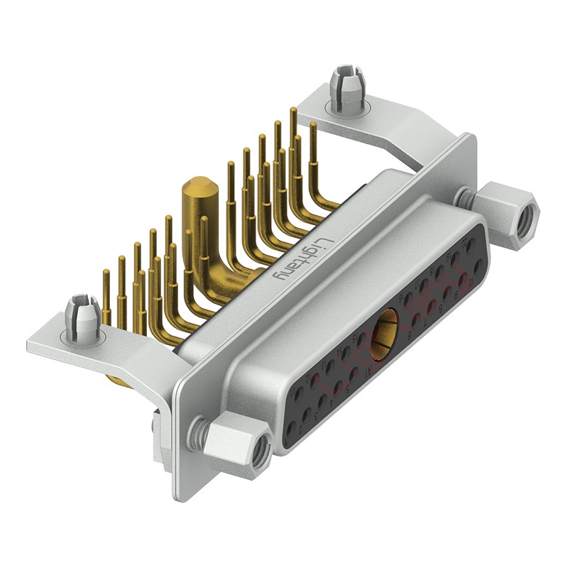 21W1母PCB彎插板/鉚支架10.8/大電流30A