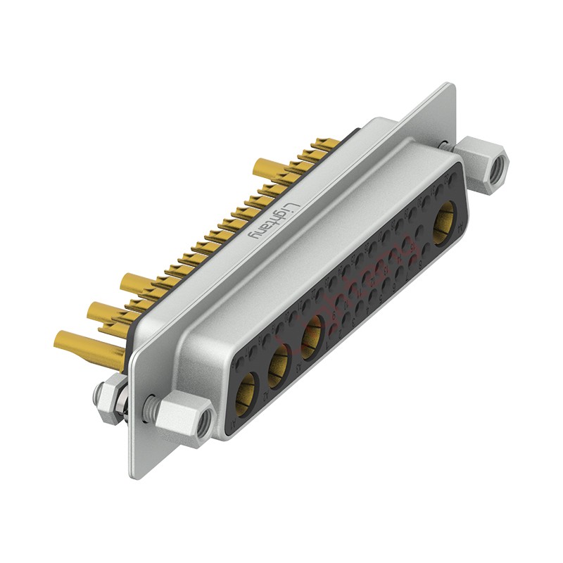 36W4母長體焊線/配螺絲螺母/大電流10A