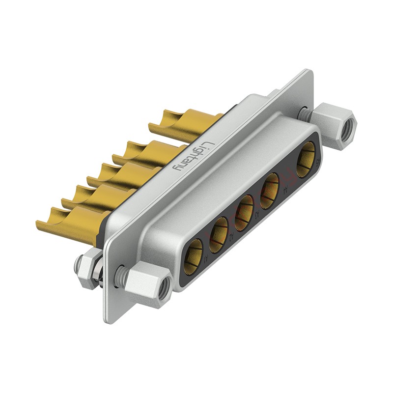5W5母長體焊線/配螺絲螺母/大電流30A