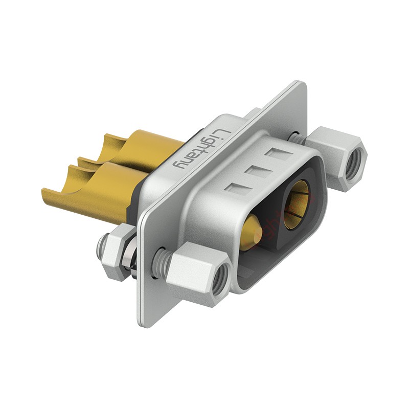 2V2公長體焊線/配螺絲螺母/大電流40A