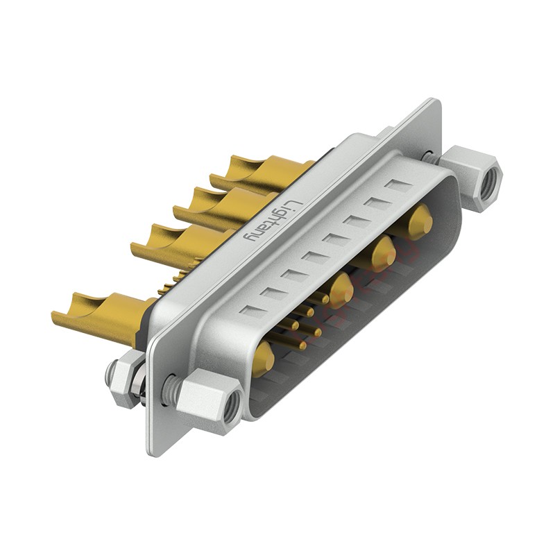 9W4公長體焊線/配螺絲螺母/大電流30A