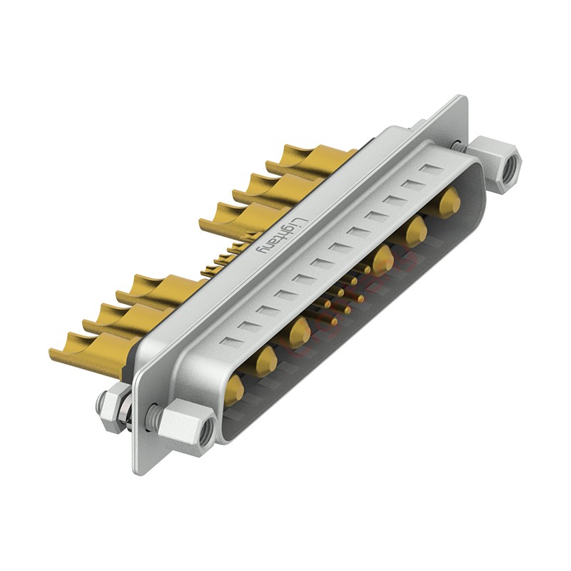 13W6A公長體焊線/配螺絲螺母/大電流30A