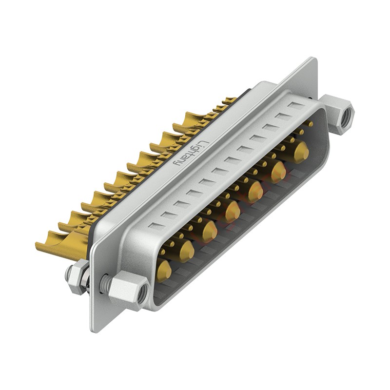 24W7公長體焊線/配螺絲螺母/大電流30A