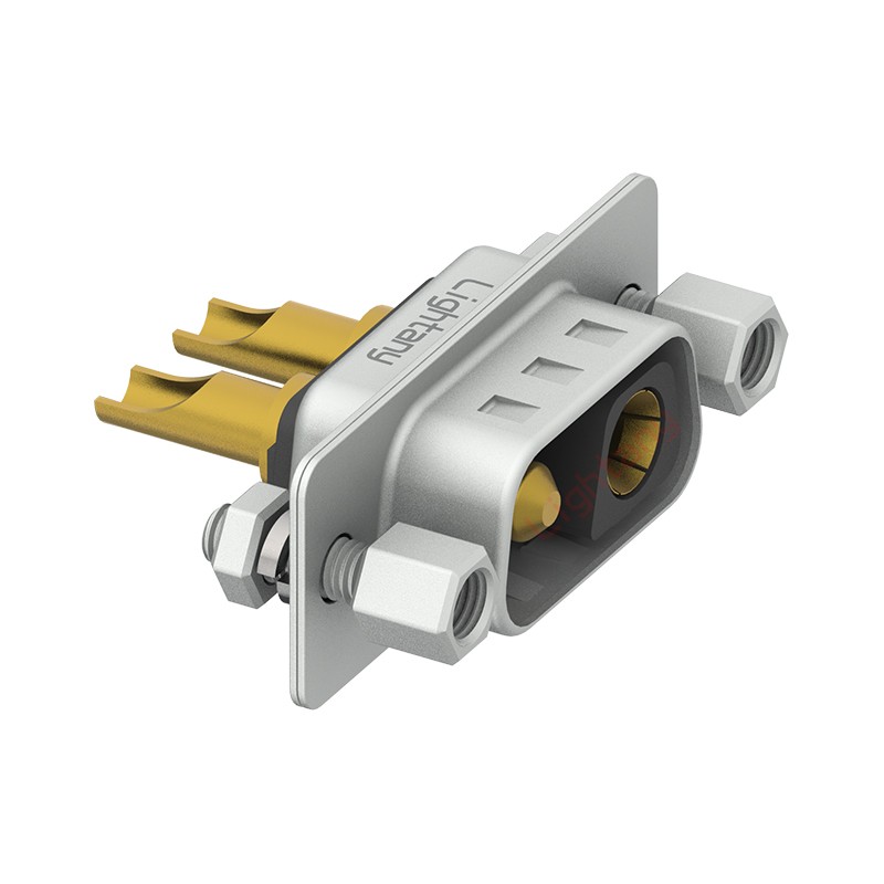 2V2公長體焊線/配螺絲螺母/大電流20A