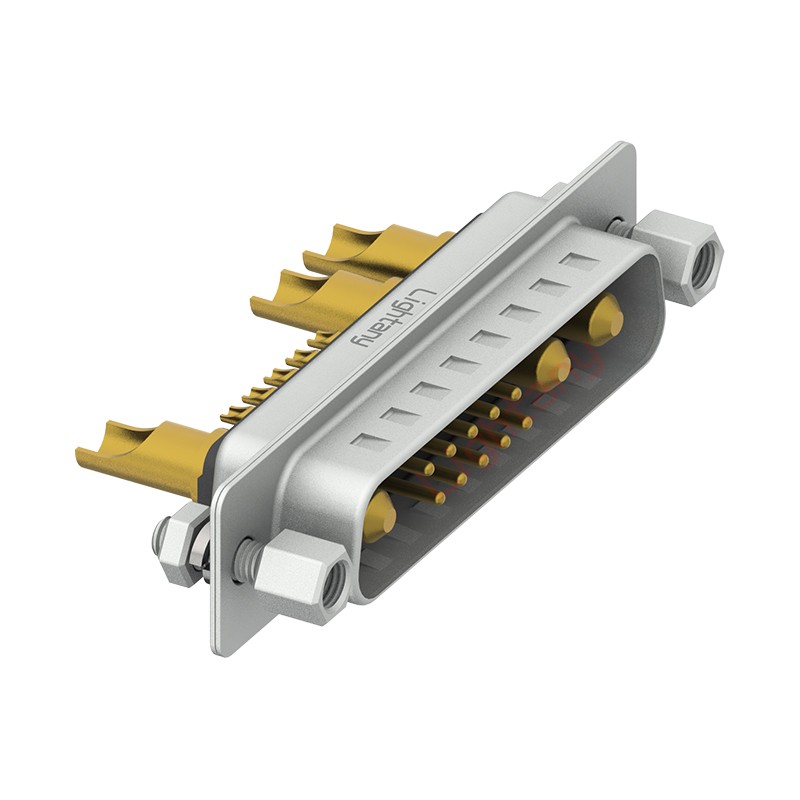 13W3公長體焊線/配螺絲螺母/大電流30A