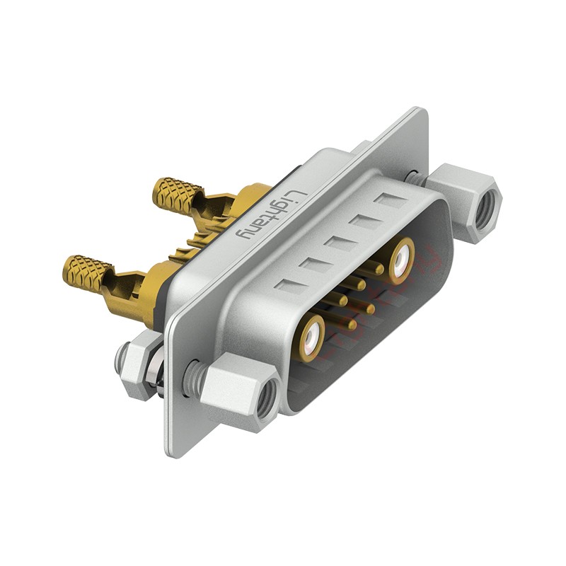 7W2公焊線式/配螺絲螺母/射頻同軸50歐姆