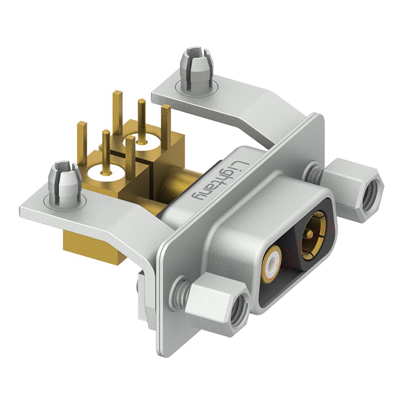 2V2母PCB彎插板/鉚支架11.6/射頻同軸50歐姆