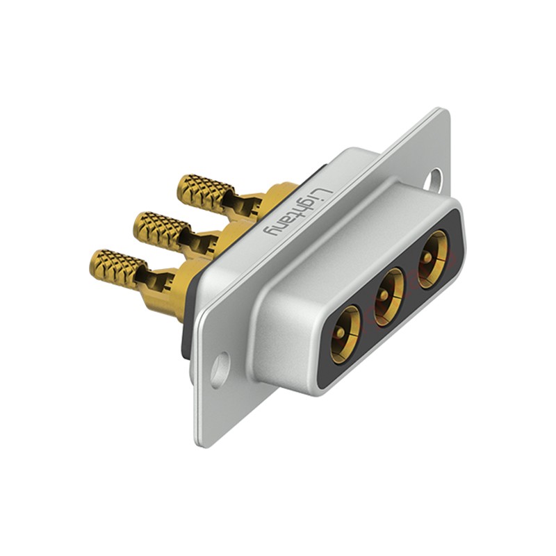 3W3母焊線式/光孔/射頻同軸50歐姆