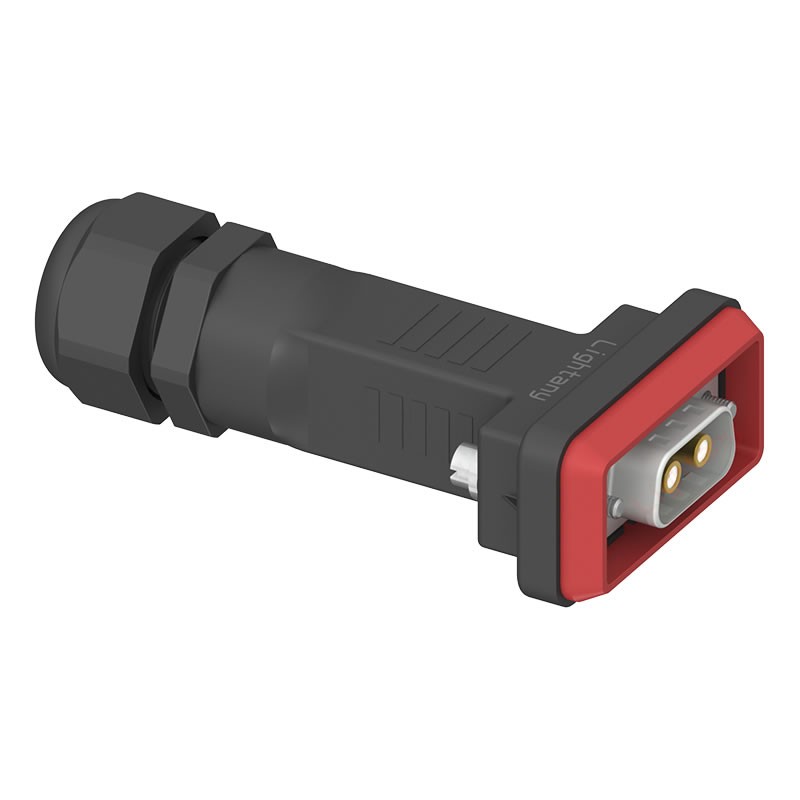 2W2公頭焊線+防水接頭/線徑5~11mm/射頻同軸75歐姆