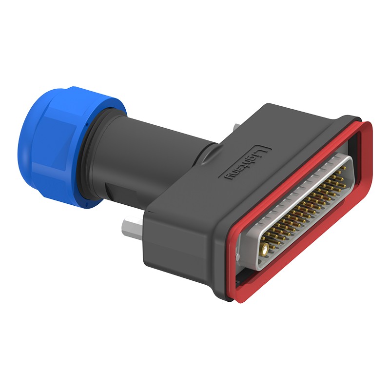 47W1公頭焊線+防水接頭/線徑10~16mm/射頻同軸75歐姆