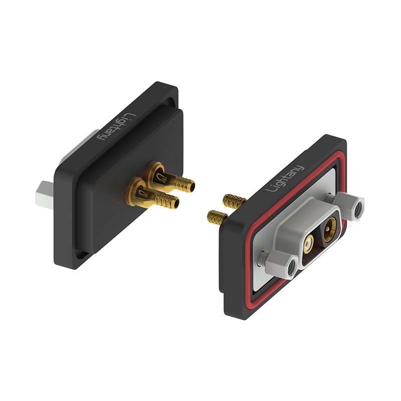 防水2V2母焊線式/鎖螺絲/射頻同軸50歐姆