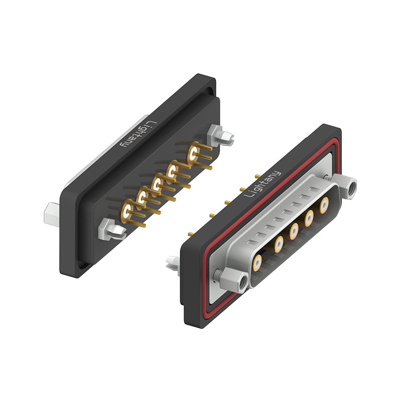 防水5W5公直插板/鉚魚叉/鎖螺絲/射頻同軸50歐姆