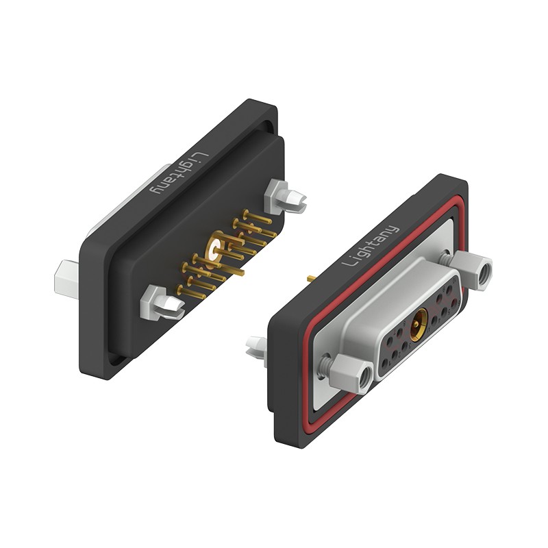 防水11W1母直插板/鉚魚叉/鎖螺絲/射頻同軸50歐姆