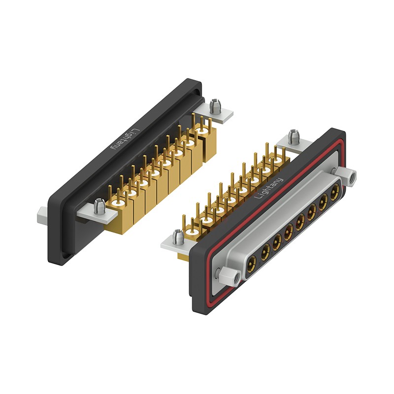 防水8W8母彎插板/鉚支架/鎖螺絲/射頻同軸50歐姆