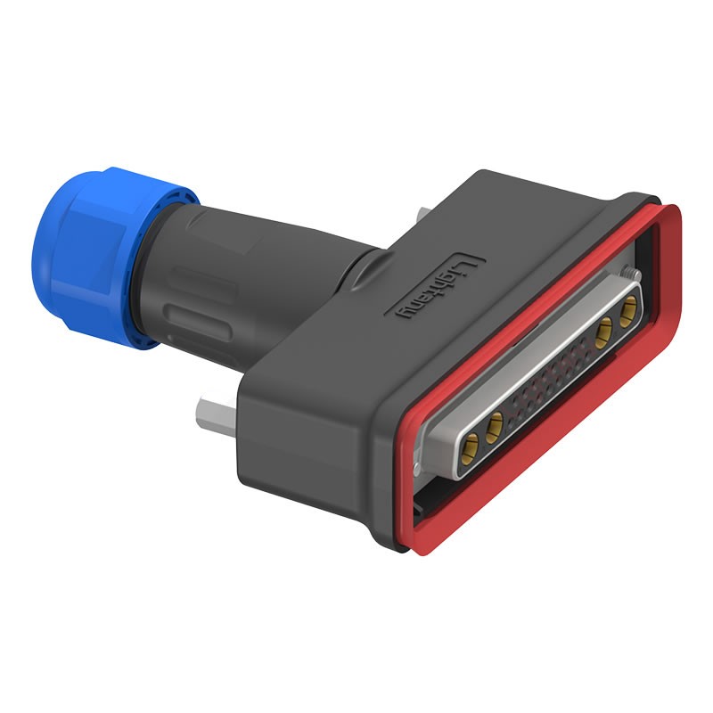 21W4母頭焊線+防水接頭/線徑5~11mm/大電流40A