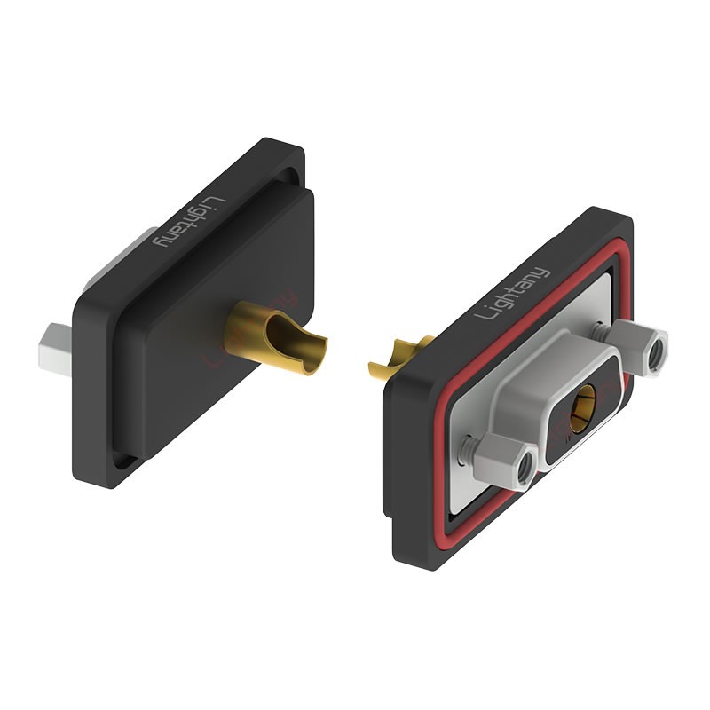 防水1W1母焊線式/鎖螺絲/大電流40A