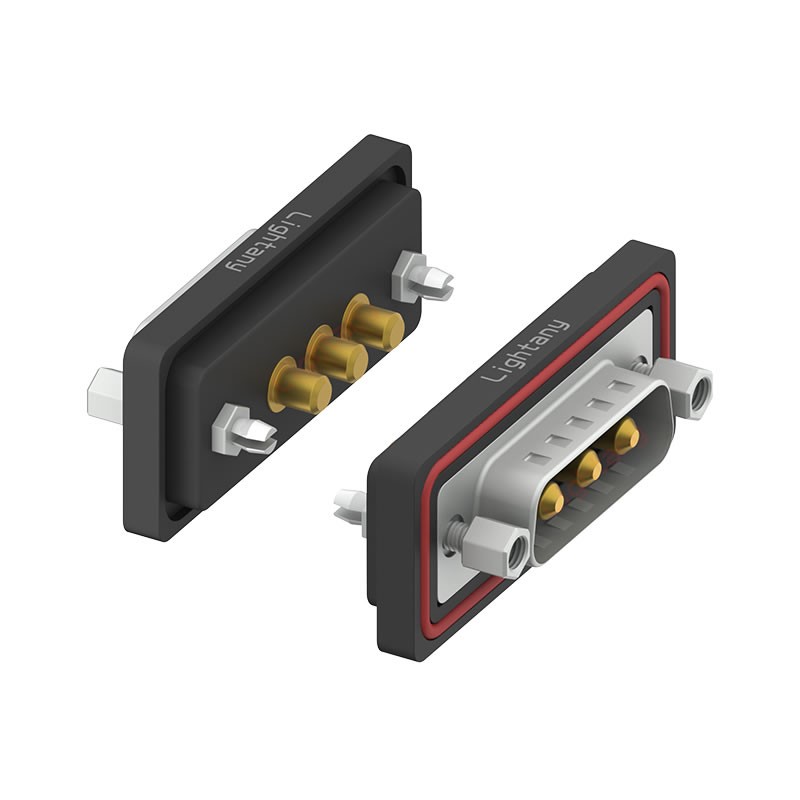 防水3W3公直插板/鉚魚叉/鎖螺絲/大電流40A