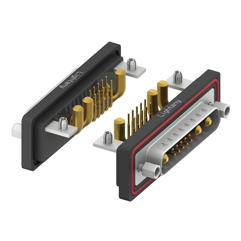 防水13W3公彎插板/鎖螺絲/大電流40A