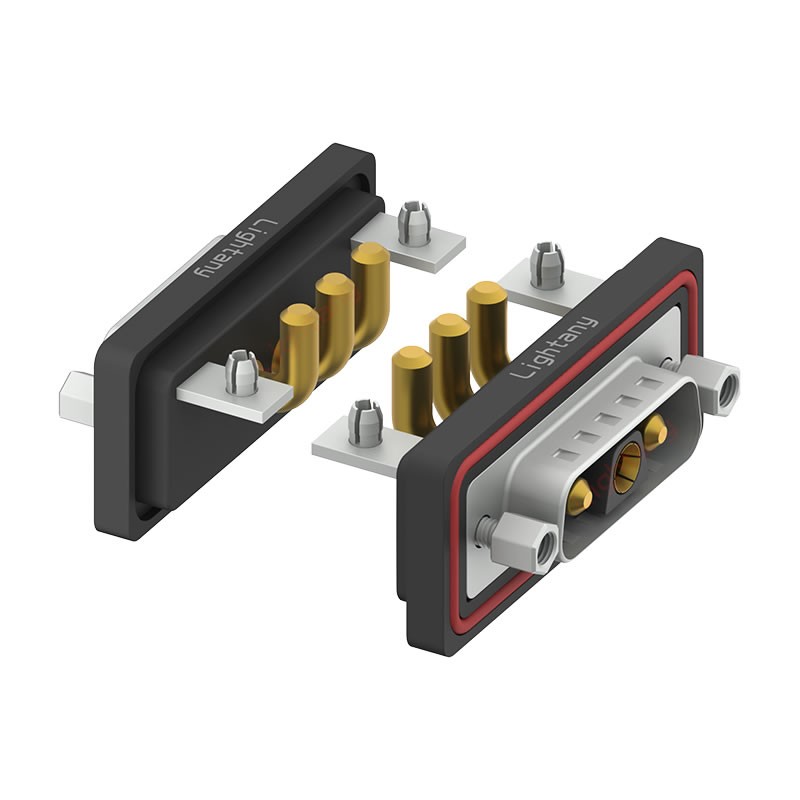 防水3V3公彎插板/鉚支架/鎖螺絲/大電流40A