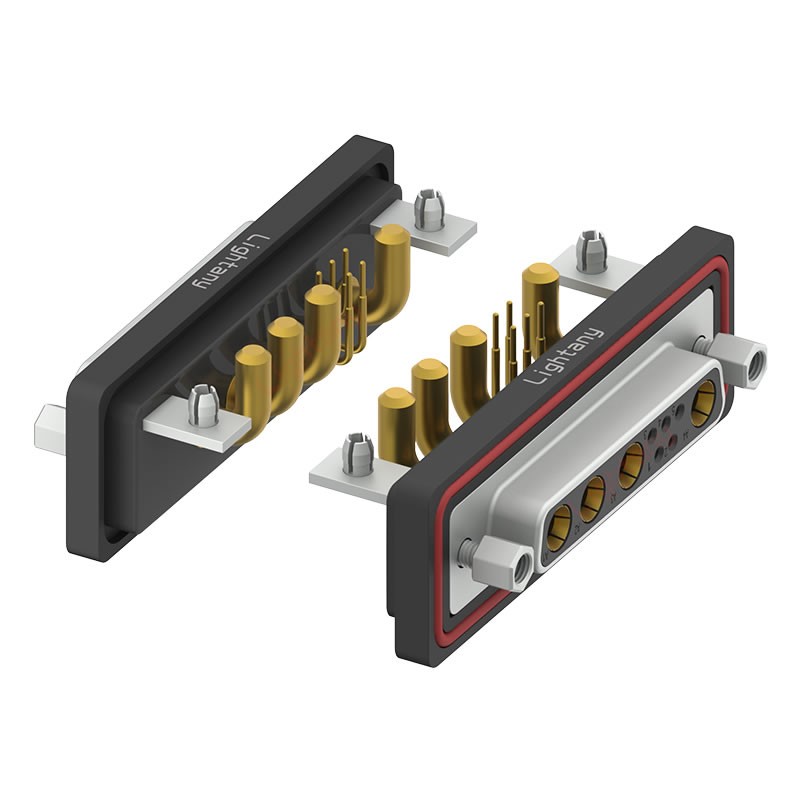 防水9W4母彎插板/鉚支架/鎖螺絲/大電流40A
