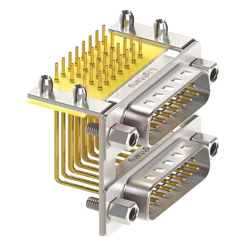DR15 公對(duì)公 間距19.05車針雙胞胎 D-SUB連接器