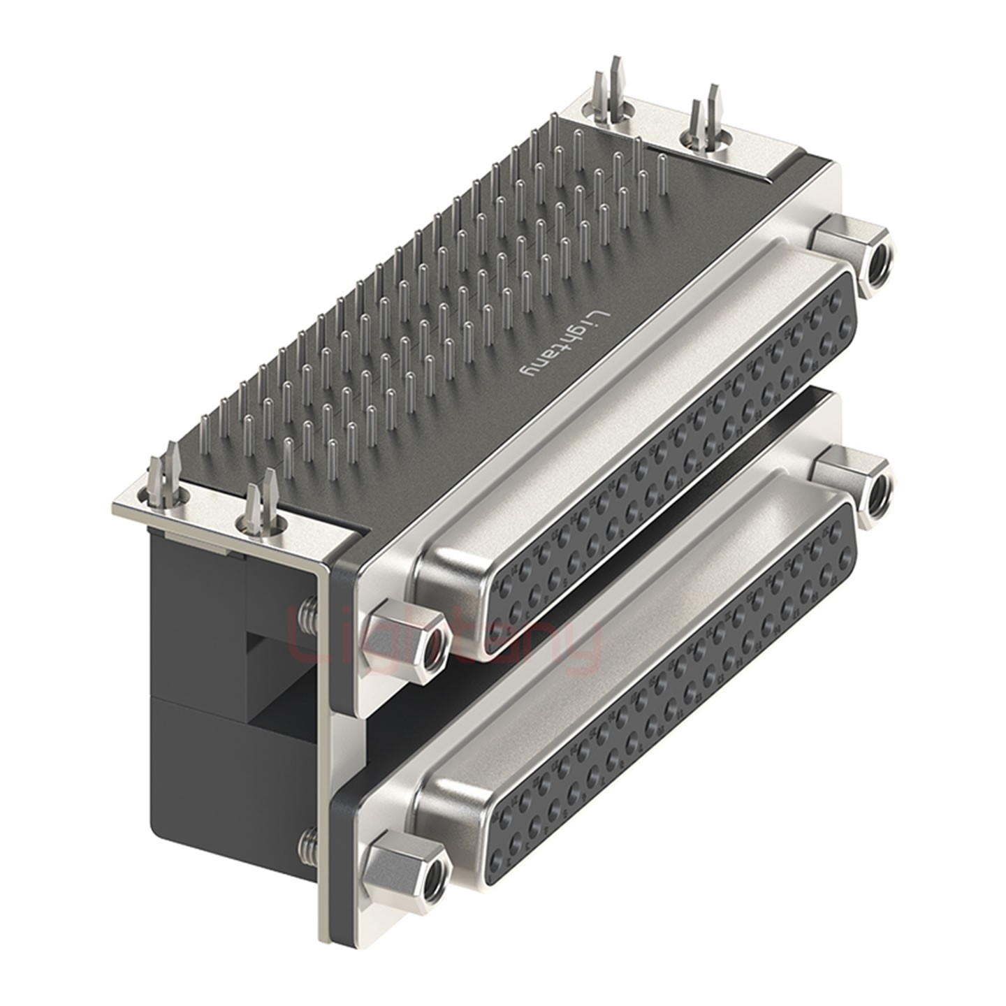 DR37母對(duì)母 間距19.05 雙胞胎沖針 D-SUB連接器