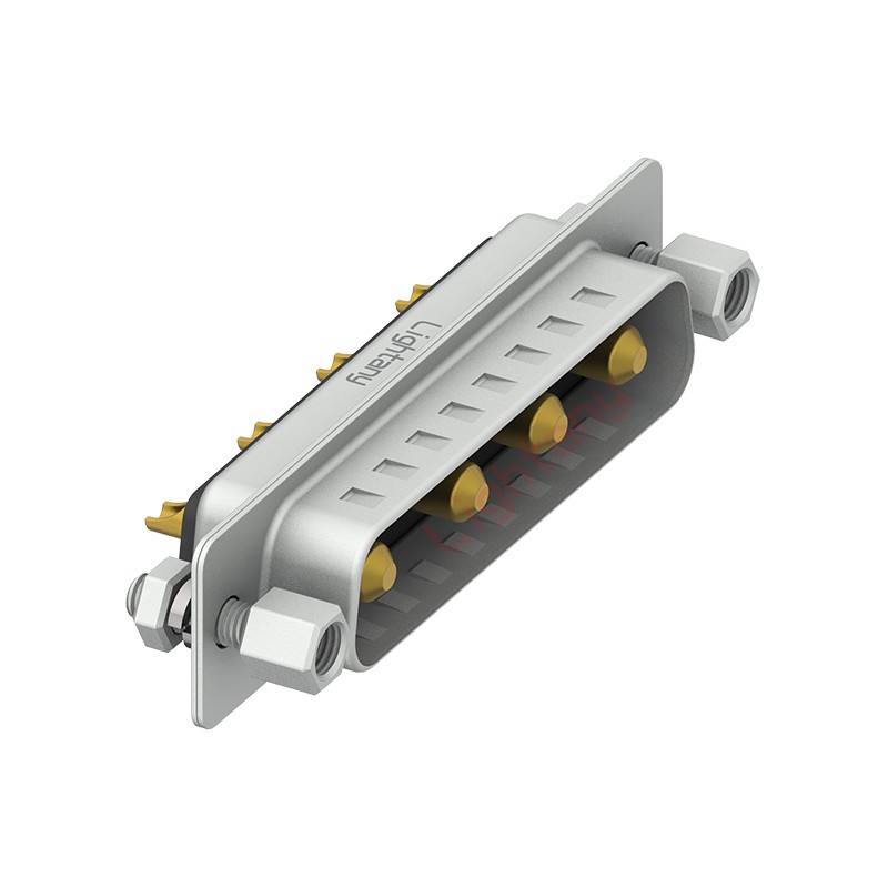 4W4公短體焊線/螺絲螺母/大電流30A