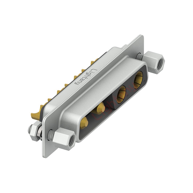 4V4母短體焊線/配螺絲螺母/大電流40A