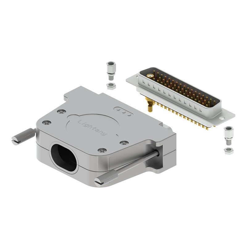 47W1公焊線式75歐姆+50P金屬外殼2808直出線13~19mm