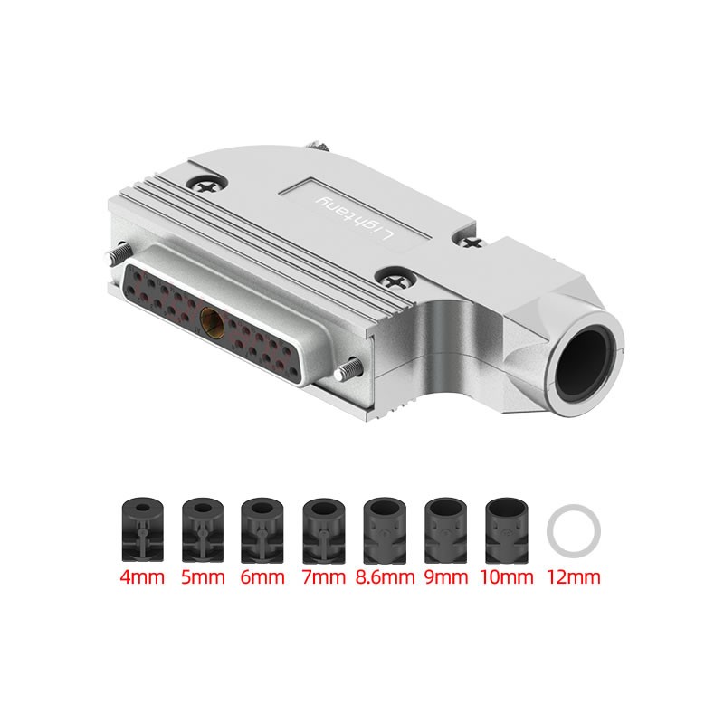 21W1母短體焊線(xiàn)40A+25P金屬外殼1015彎出線(xiàn)4~12mm