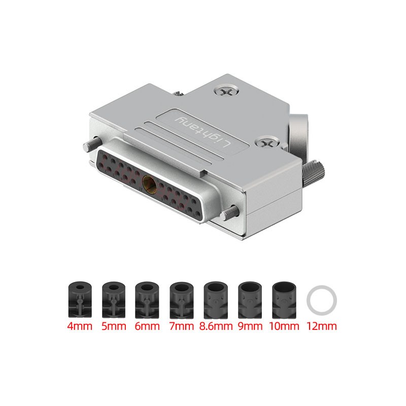 21W1母短體焊線(xiàn)40A+25P金屬外殼592斜出線(xiàn)4~12mm