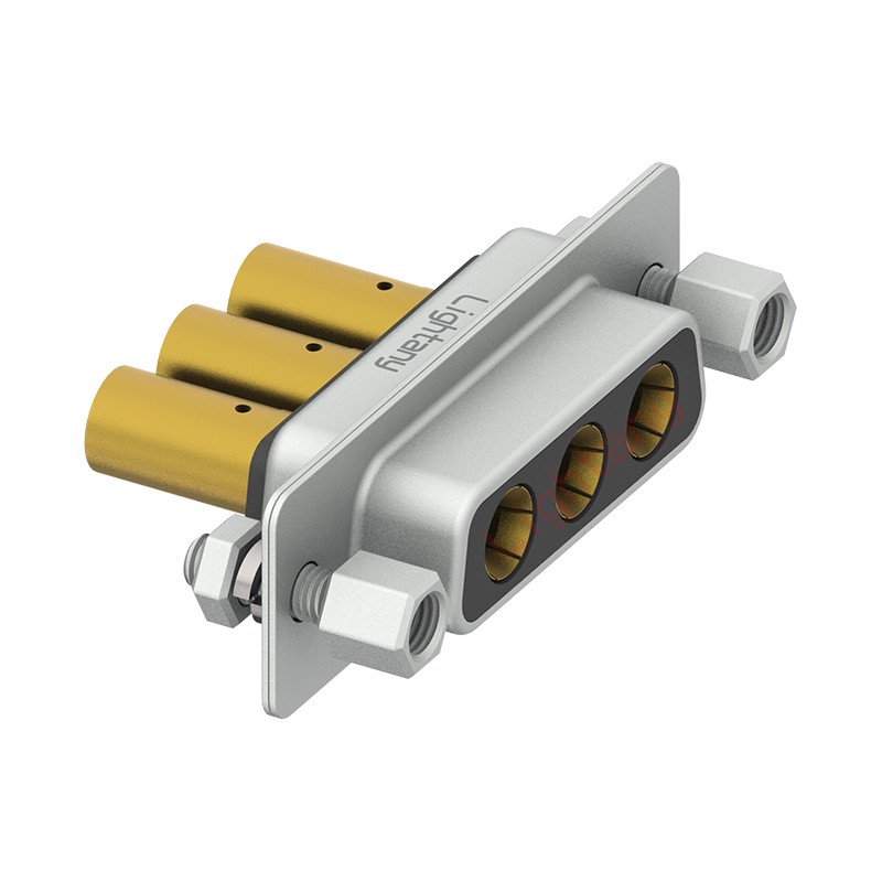 3W3母壓線式/配螺絲螺母/大電流40A