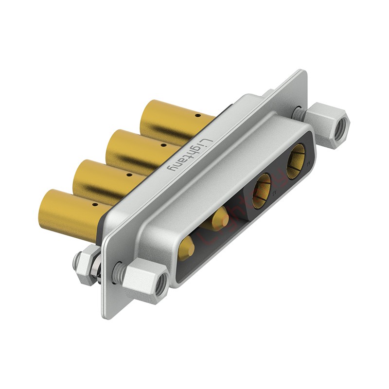 4V4母壓線式/配螺絲螺母/大電流40A