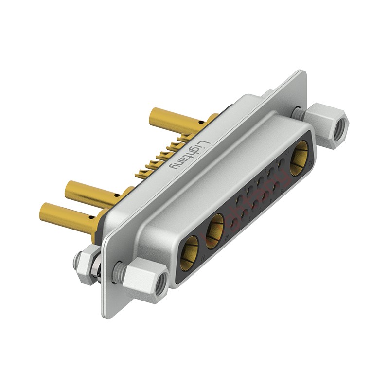 13W3母壓線(xiàn)式/配螺絲螺母/大電流10A