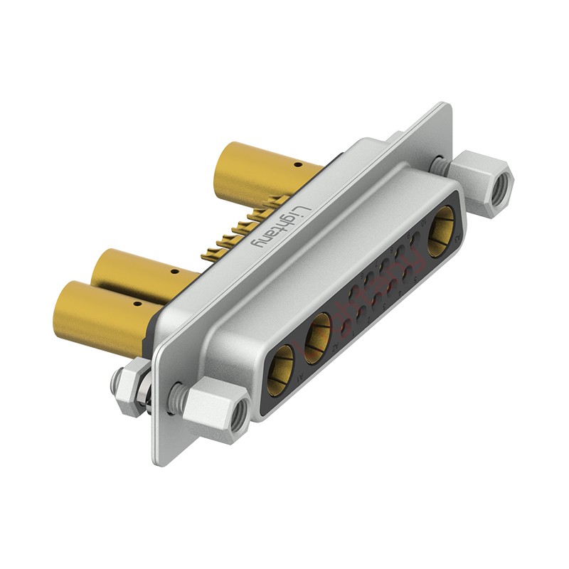 13W3母壓線(xiàn)式/配螺絲螺母/大電流40A