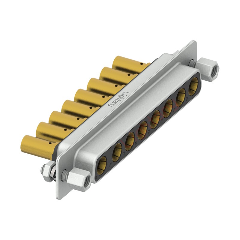 8W8母壓線式/配螺絲螺母/大電流30A