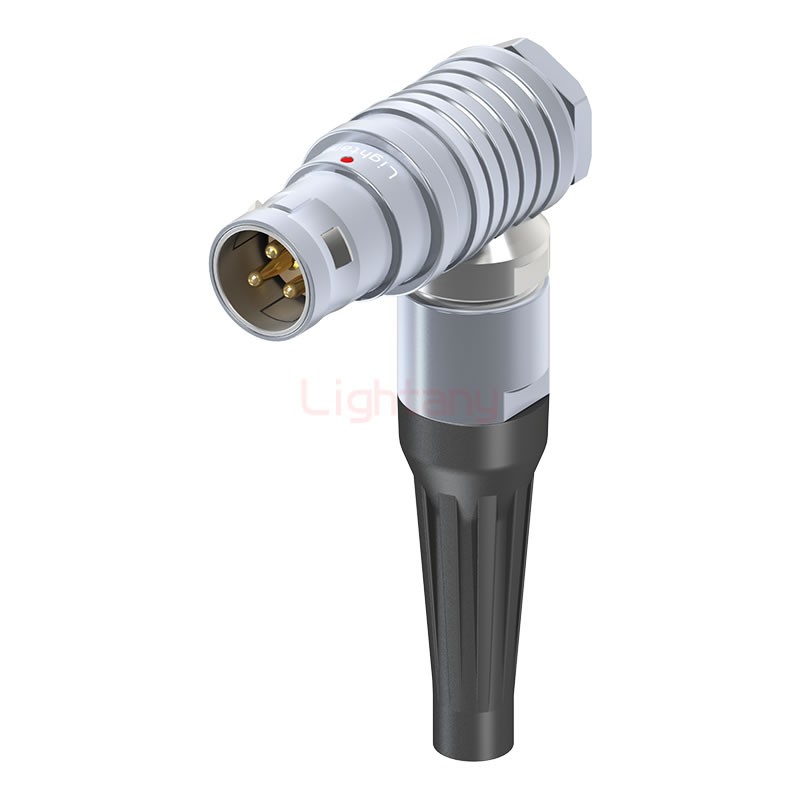 FHG.2B.003.CLAD62Z推拉自鎖帶護(hù)套彎式插頭