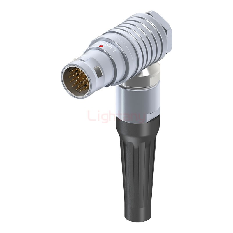 FHG.2B.026.CLAD72Z推拉自鎖帶護(hù)套彎式插頭