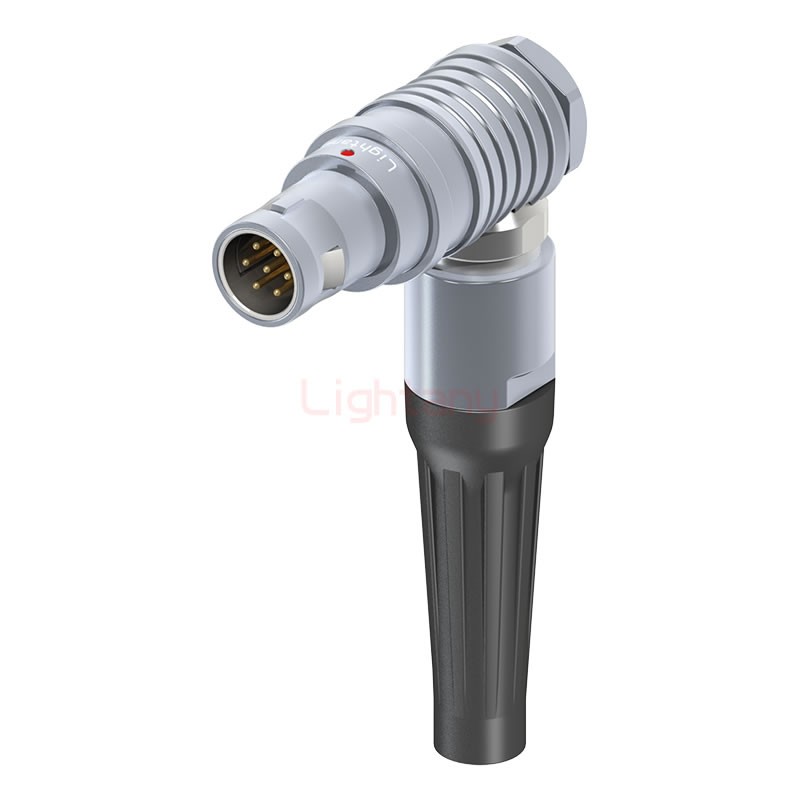 FHG.0B.007.CLAD42Z帶護(hù)套彎式插頭