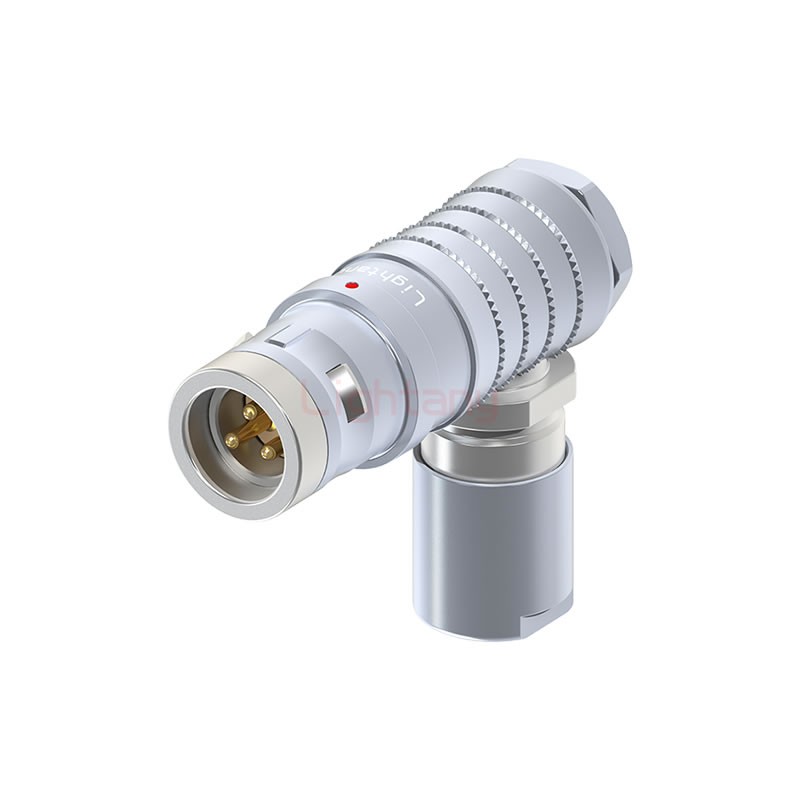 FHG.2K.003.CLAC70推拉自鎖彎式插頭