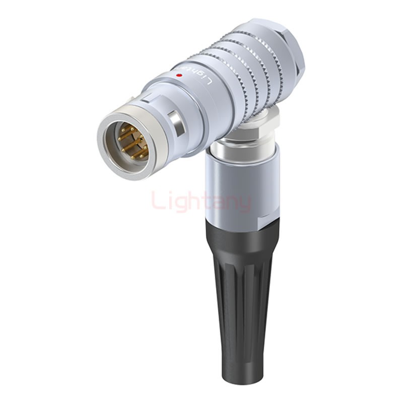 FHG.2K.008.CLAC70Z推拉自鎖帶護套彎式插頭