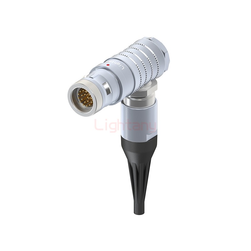 FHG.2K.018.CLAC30Z推拉自鎖帶護(hù)套彎式插頭