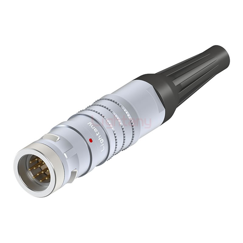 FGG.2K.012.CLAC60Z推拉自鎖帶護套直式插頭