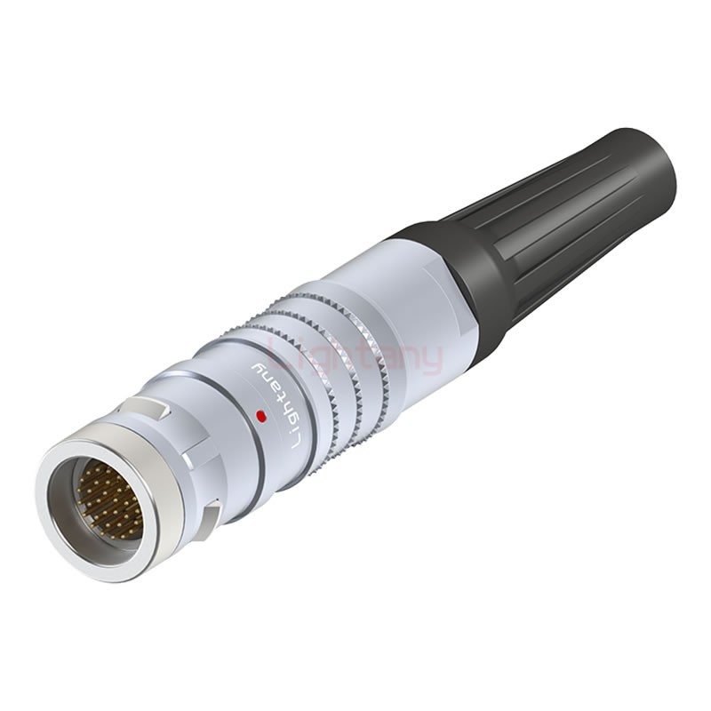 FGG.2K.032.CLAC80Z推拉自鎖帶護套直式插頭