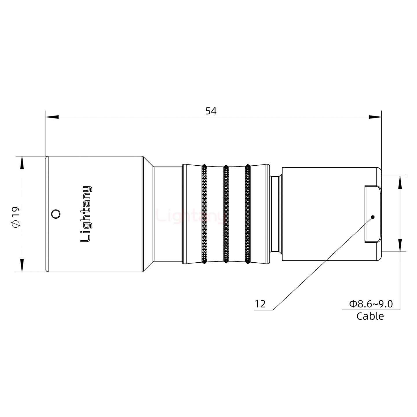 PHG.2K.004.CLLK90推拉自鎖浮動插座