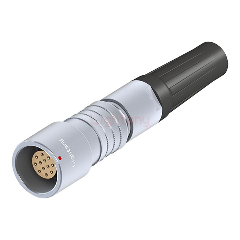 PHG.2K.012.CLLK95Z推拉自鎖帶護套浮動插座