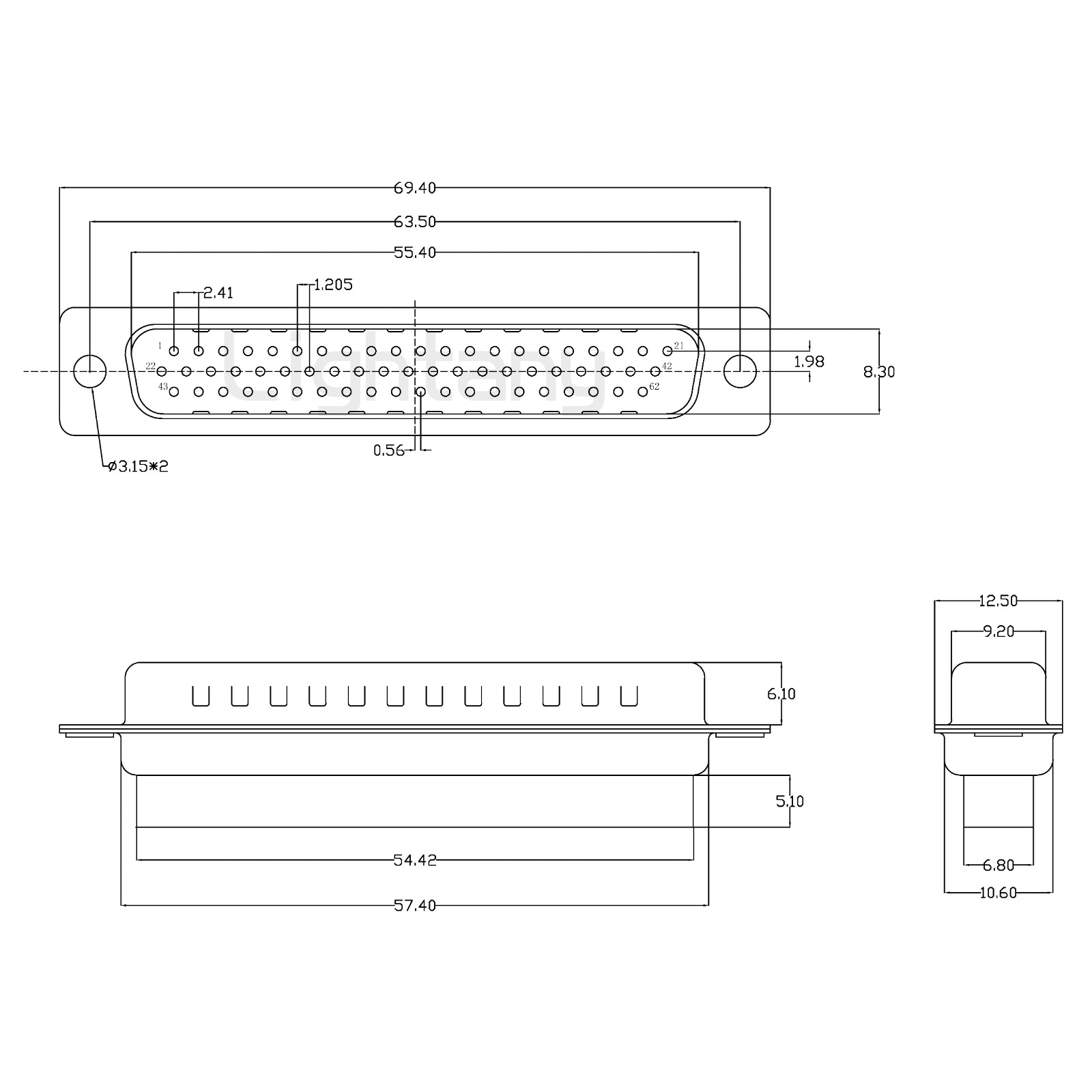 HDB62公冷壓車(chē)針