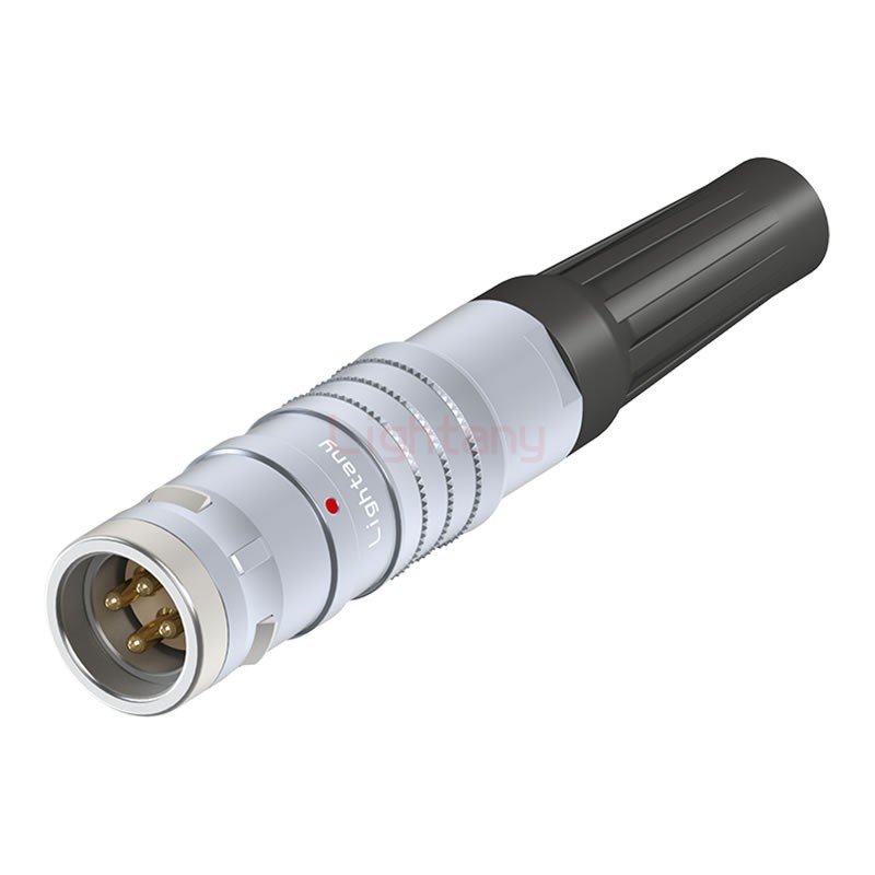 FGG.3K.004.CLAC10Z推拉自鎖帶護套直式插頭